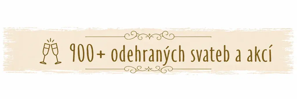 900+ odehraných svateb a akcí s týmem DJs-nasvatbu.cz